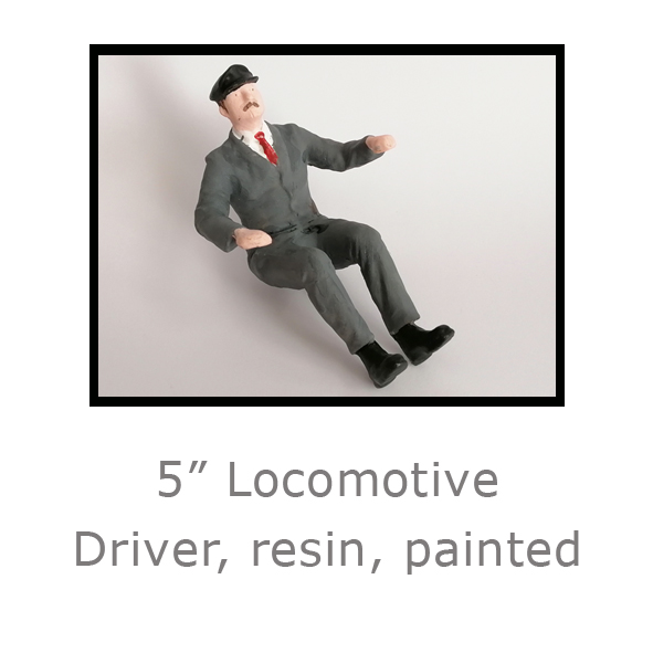 5in Locomotive Driver painted