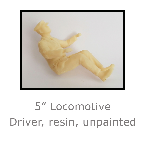 5in Locomotive Driver unpainted