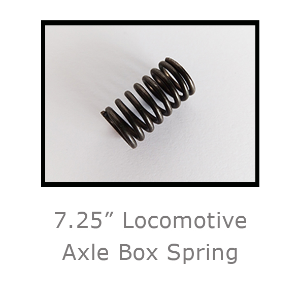 7.25in Locomotive Axle Box Spring