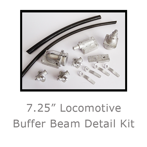 7.25in Locomotive Buffer Beam Detail Kit