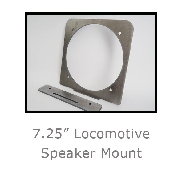 7.25in Locomotive Speaker Mount