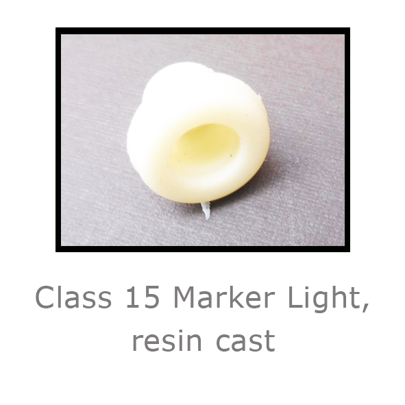 Cl 15 Marker Light Resin cast