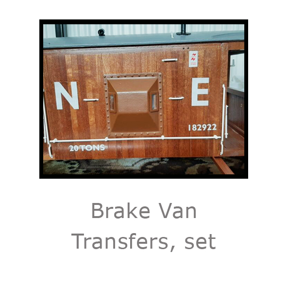 5in Brake Van Grab Transfer set