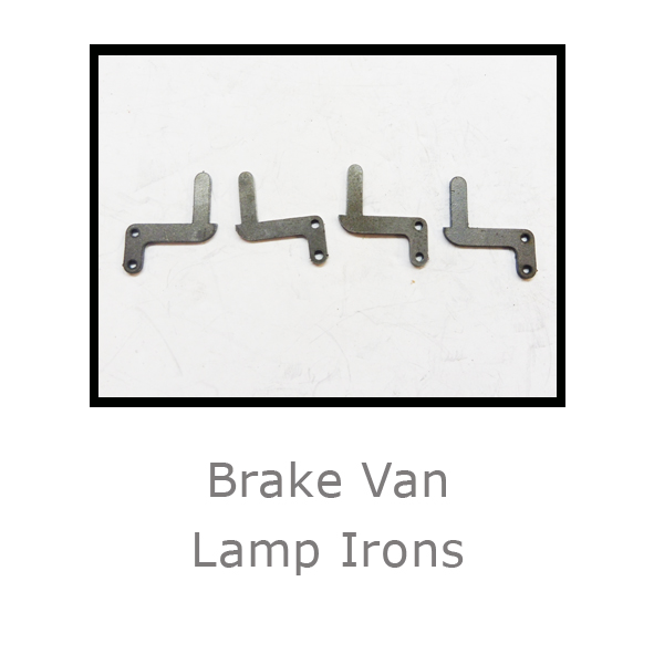 5in Brake Van Lamp Irons