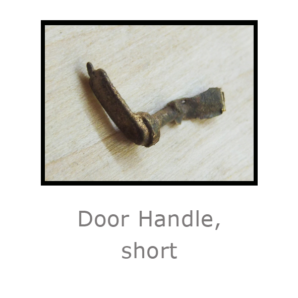 Door handle, short