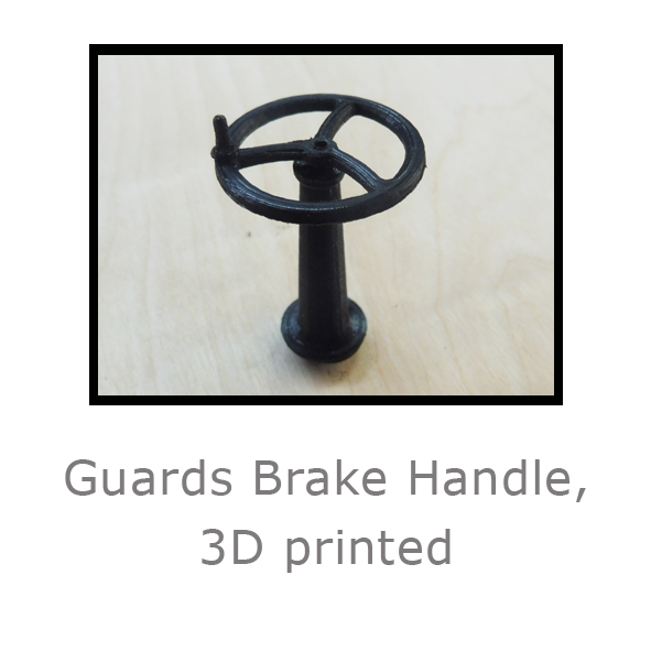 Guards Brake handle, 3d print