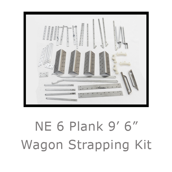 NE 6 Plank 9ft 6in Wagon Strapping Kit
